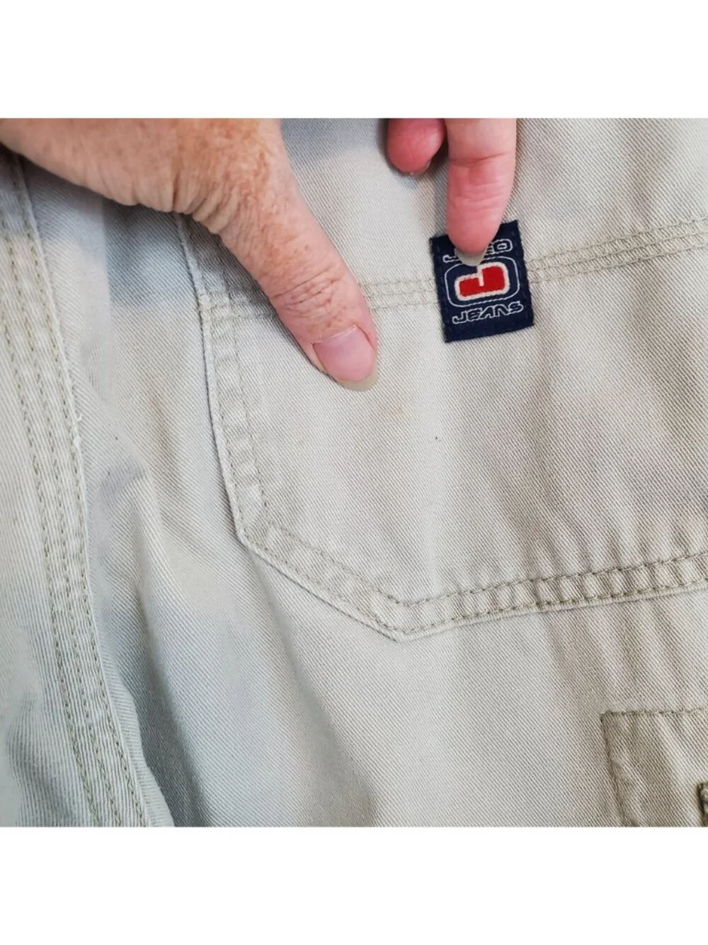 Vintage JNCO Zrapp wide leg children's khaki pants